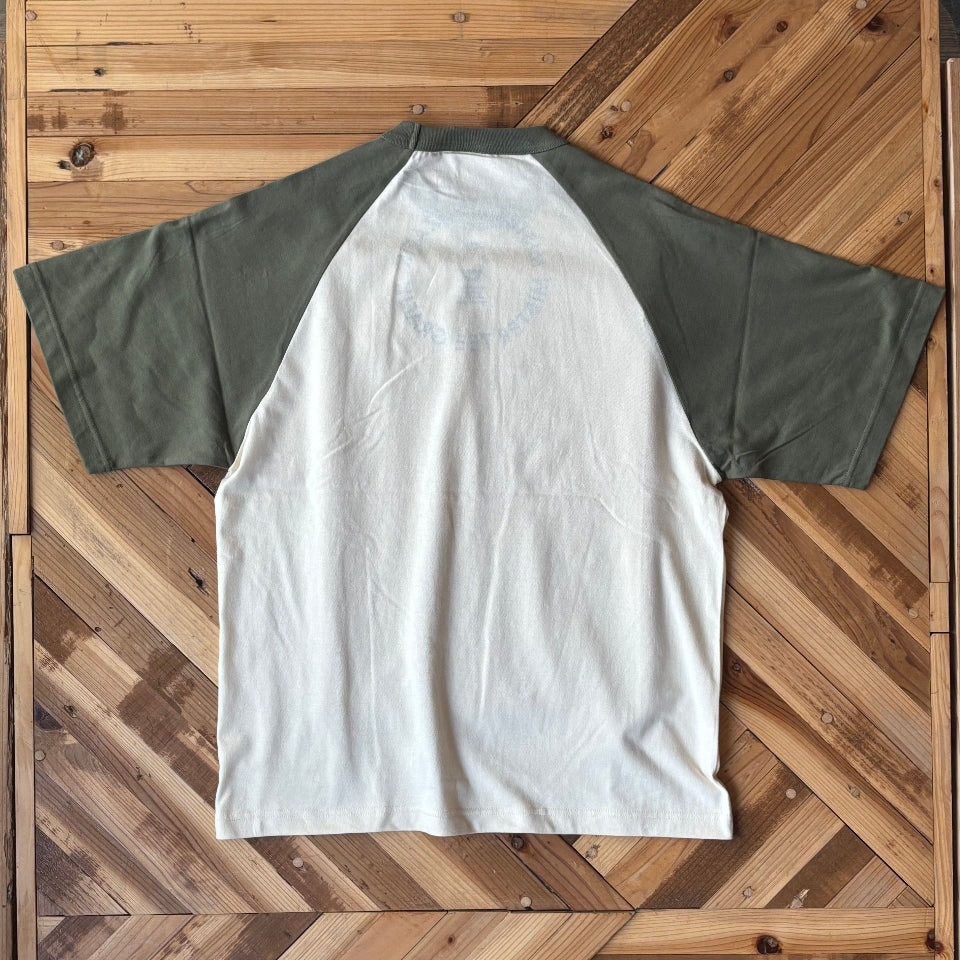 『I DON'T GOOD LUCK WANT TO FLY』 Raglan BB Tee