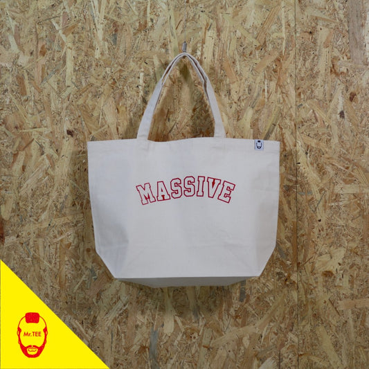 Mr.TEE Grafik　ミスターＴグラフィック　マッシブトートバッグ　MASSIVE Grafik Tote