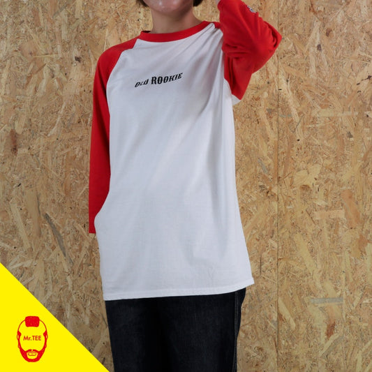 『OLD ROOKIE』 Grafik Baseball Tee