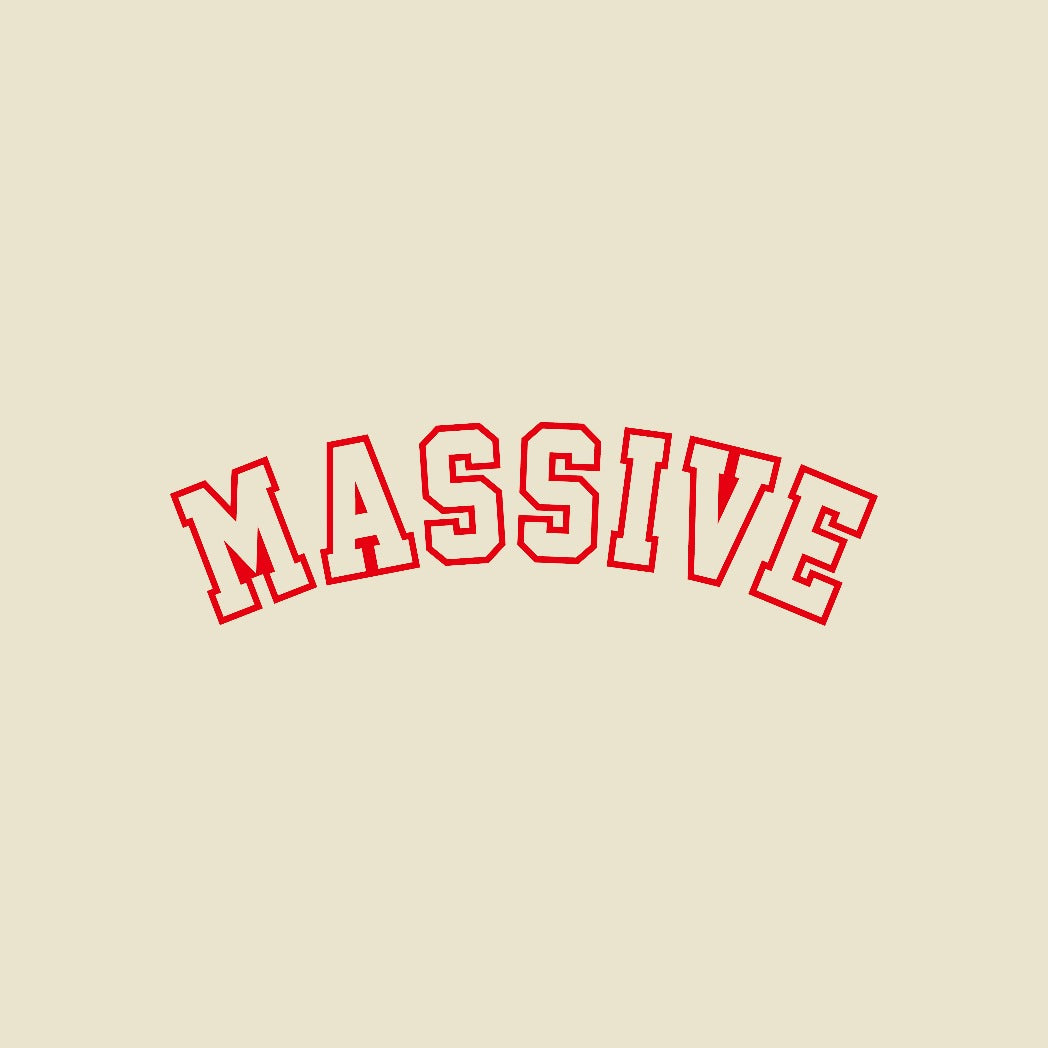 『MASSIVE』Grafik LS Tee